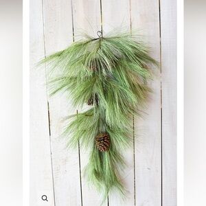 NIB HouseFloral | 40" Faux Long Needle Pine Swag (w/o bow)